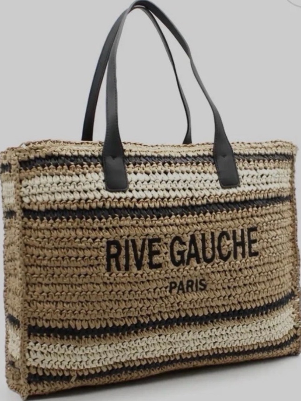 BNWT Via Moda “Rive Gauche” Tote- Imported from France